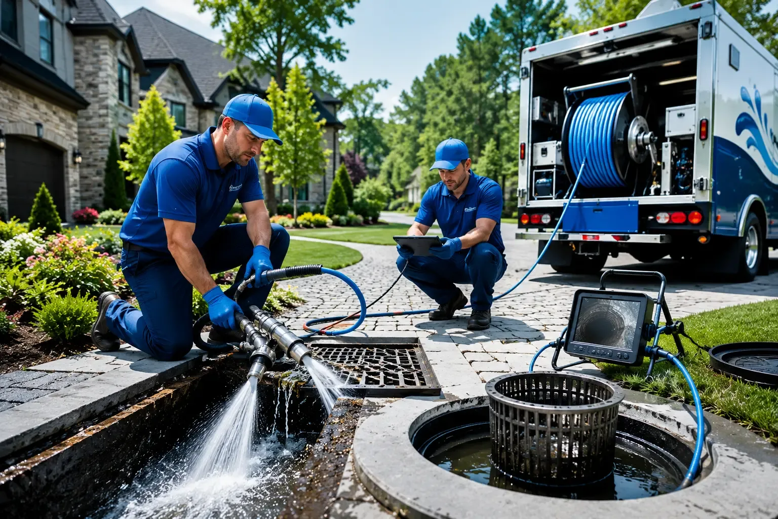 Local outdoor drain cleaning professionals in Goshen, NH
